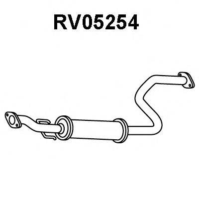 ROVER/AUSTIN WCE206360 Передглушувач вихлопних газів