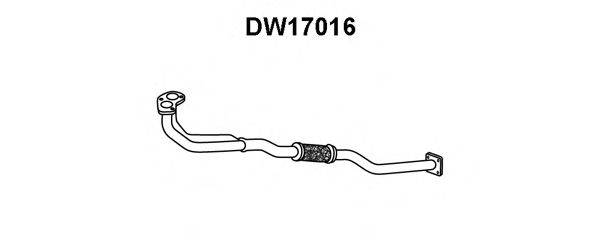 VENEPORTE DW17016 Труба вихлопного газу