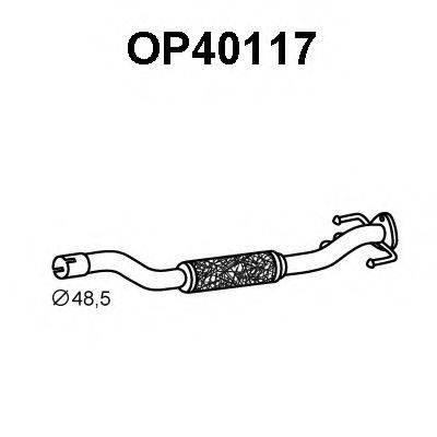 VENEPORTE OP40117 Труба вихлопного газу