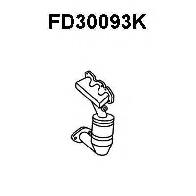 FORD 1026132 Каталізатор колектора