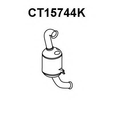 CITROEN/PEUGEOT 1706T1 Каталізатор