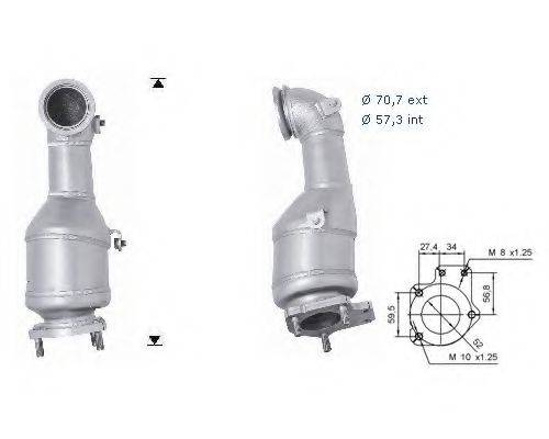 MAGNAFLOW 69605D Каталізатор