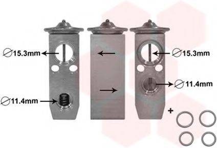 VAN WEZEL 13001365 Розширювальний клапан, кондиціонер