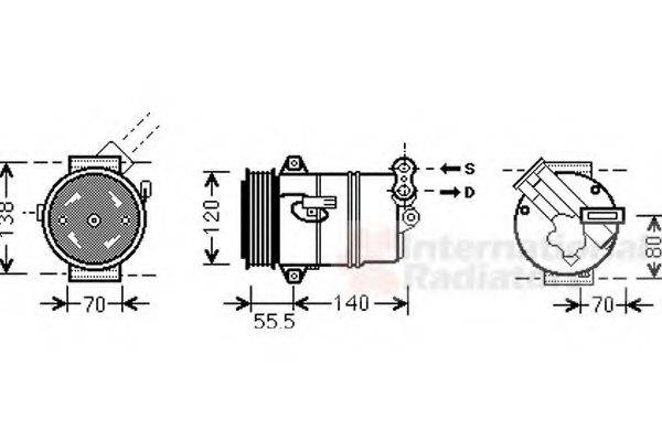 VAN WEZEL 3700K498