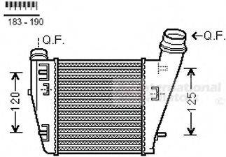 VAN WEZEL 43004552 Інтеркулер