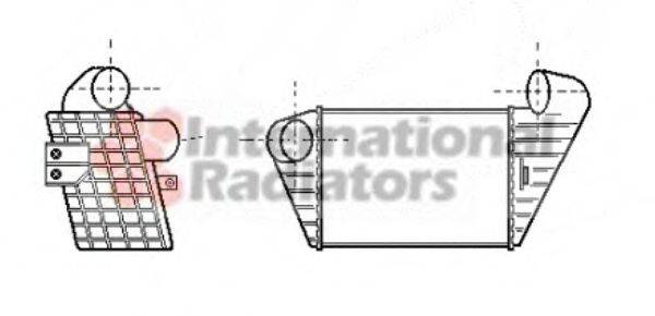 VAN WEZEL 49004034 Інтеркулер