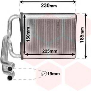 HYUNDAI 97138-3Z000 Теплообмінник, опалення салону