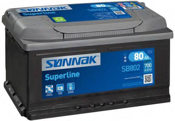SONNAK SB802 Стартерна акумуляторна батарея; Стартерна акумуляторна батарея