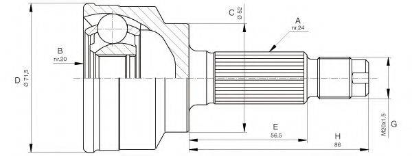 OPEN PARTS CVJ5255.10