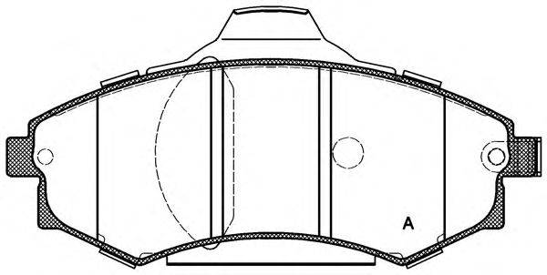 OPEN PARTS BPA0318.92