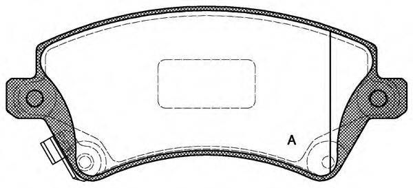 OPEN PARTS BPA0822.12