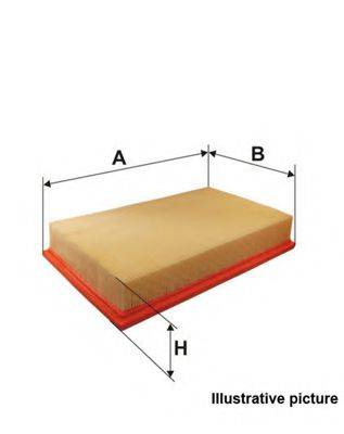 OPEN PARTS EAF360310 Повітряний фільтр