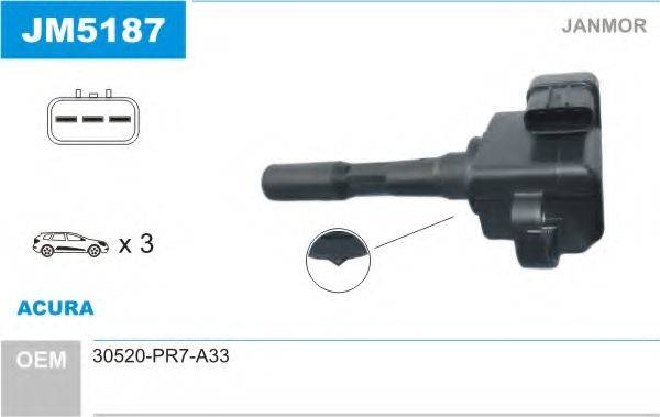 JANMOR JM5187 Котушка запалювання