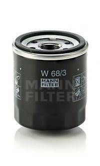 MANN-FILTER W683 Масляний фільтр