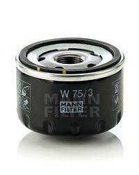 MANN-FILTER W753 Масляний фільтр