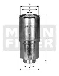 MANN-FILTER WK9201 Паливний фільтр