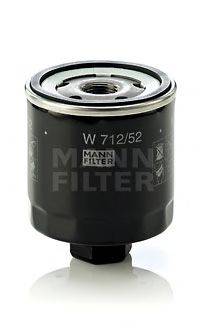 MANN-FILTER W71252 Масляний фільтр