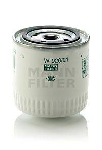 MANN-FILTER W92021 Масляний фільтр; Фільтр, Гідравлічна система приводу робочого обладнання