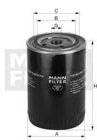 MANN-FILTER W610 Масляний фільтр