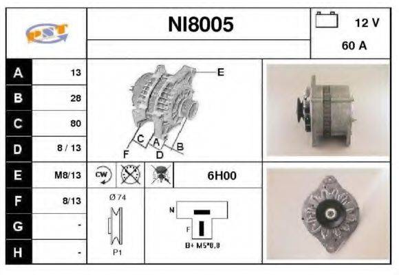 SNRA NI8005 Генератор