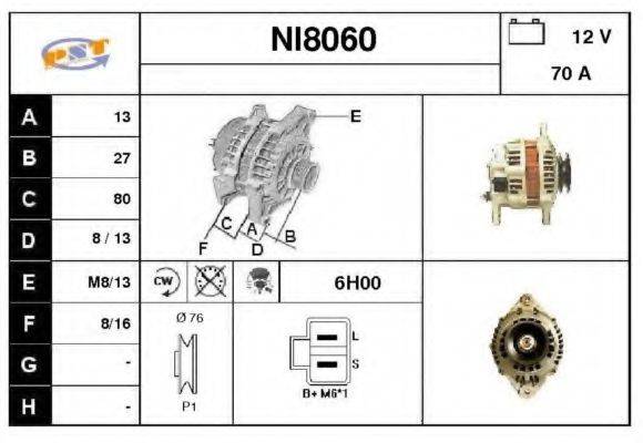 SNRA NI8060 Генератор