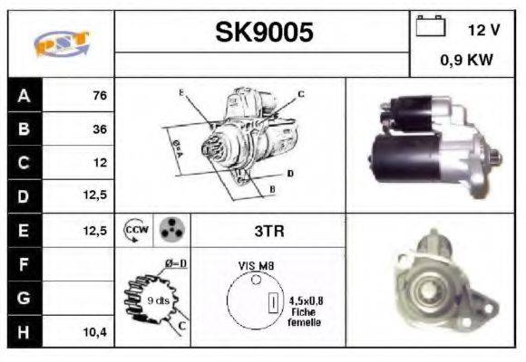 SNRA SK9005 Стартер
