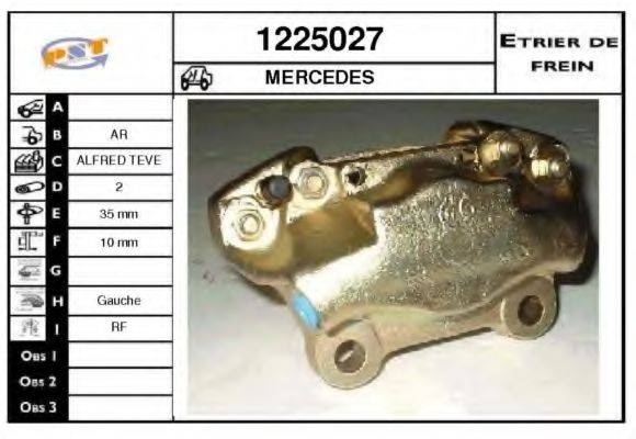 SNRA 1225027 Гальмівний супорт