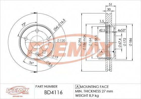 FREMAX BD-4116