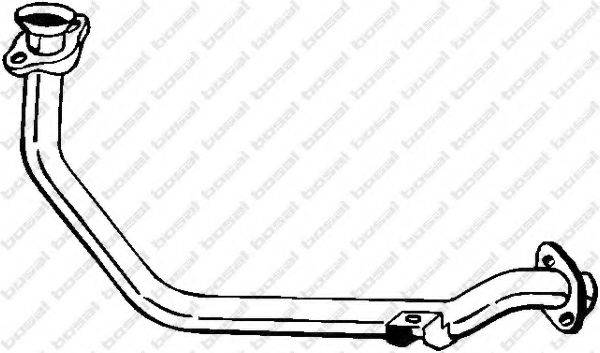 BOSAL 802461 Труба вихлопного газу