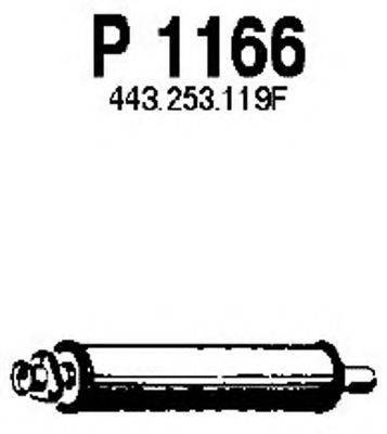 FENNO 1166 Середній глушник вихлопних газів