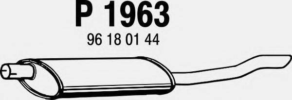 FENNO 1963 Глушник вихлопних газів кінцевий