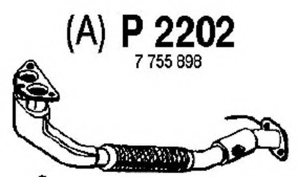 FENNO 2202 Труба вихлопного газу