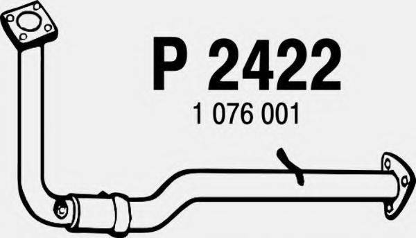 FENNO P2422 Труба вихлопного газу