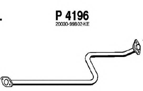 FENNO P4196 Труба вихлопного газу