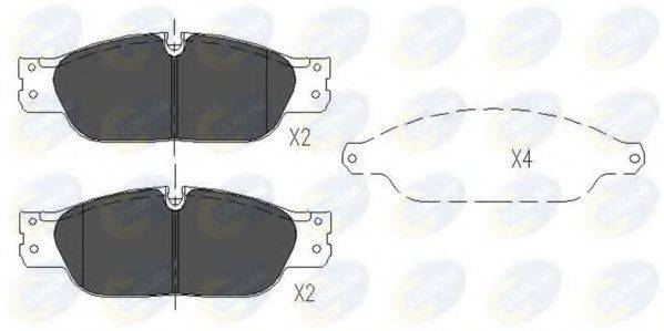 DELPHI 731 Комплект гальм, барабанний гальмівний механізм