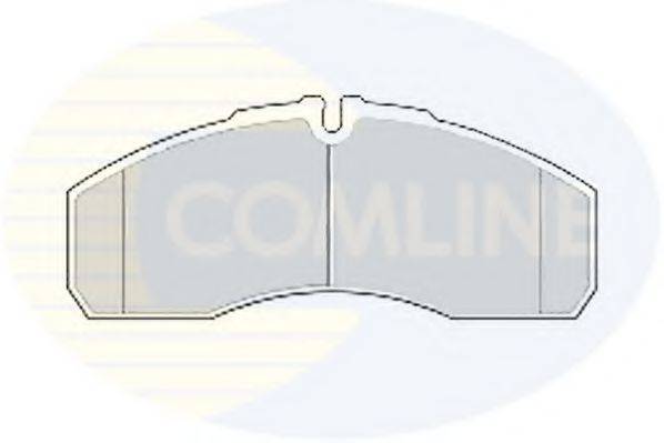 COMLINE CBP01173 Комплект гальмівних колодок, дискове гальмо