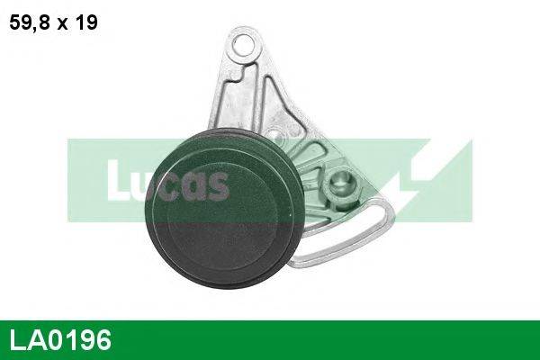 LUCAS ENGINE DRIVE LA0196 Натяжной ролик, поликлиновой  ремень
