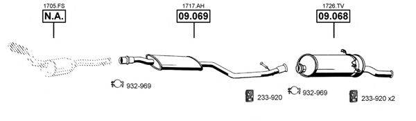 ASMET CI092710 Система випуску ОГ