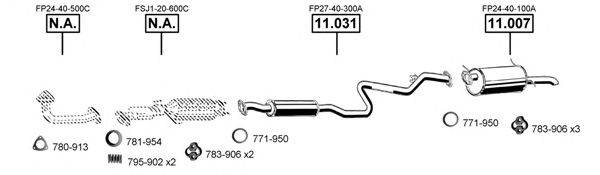 ASMET MA112180 Система випуску ОГ