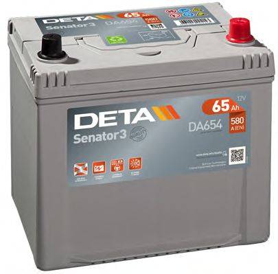 DETA DA654 Стартерна акумуляторна батарея; Стартерна акумуляторна батарея