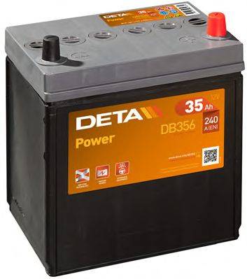 DETA DB356 Стартерна акумуляторна батарея; Стартерна акумуляторна батарея