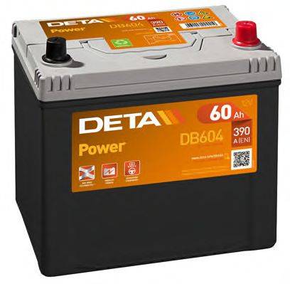 DETA DB604 Стартерна акумуляторна батарея; Стартерна акумуляторна батарея