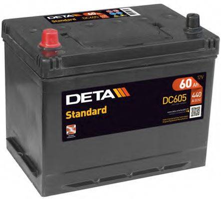 DETA DC605 Стартерна акумуляторна батарея; Стартерна акумуляторна батарея