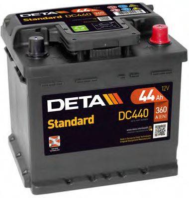 DETA DC440 Стартерна акумуляторна батарея; Стартерна акумуляторна батарея