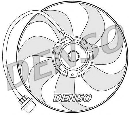 NPS DER32001 Вентилятор, охолодження двигуна