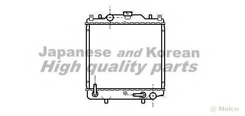 ASHUKI K45010 Радіатор, охолодження двигуна