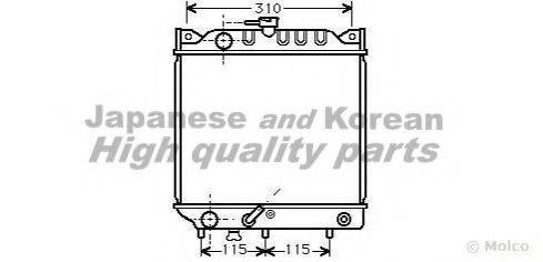 ASHUKI K45303 Радіатор, охолодження двигуна