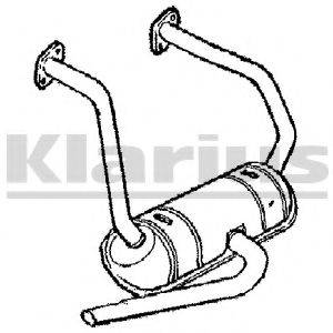 KLARIUS 210365 Глушник вихлопних газів кінцевий