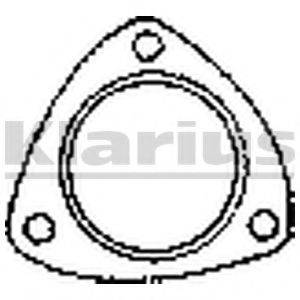 FIAT / LANCIA 82473216 Прокладка, труба вихлопного газу