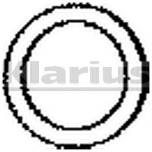 KLARIUS 410214 Кільце ущільнювача, труба вихлопного газу